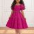 robe fushia fille